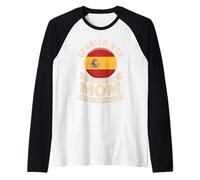 Spanish Mom Just Like A Normal Mom Except Much Cooler Camiseta Manga Raglan