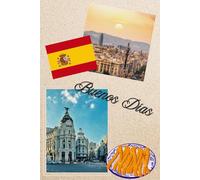 Spanish Notebook: Spain Themed Journal, 120 Lined Pages