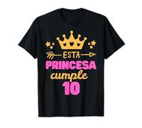Spanish Princess Birthday Girl - 10 Years Old Camiseta