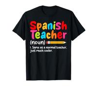 Spanish Teacher Definition Classroom Humor Saying Camiseta