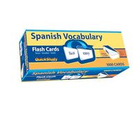 Spanish Vocabulary Flash Cards (Quick Study)