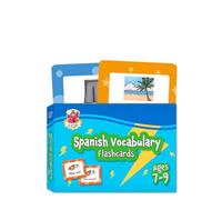 Spanish Vocabulary Flashcards for Ages 7-9 (with Free Online Audio) (CGP KS2 Activity Books and Cards)