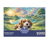 Spanish Water Dog Puzzle Imposible,desafío for Adults Juego Educativo 1000 Piezas Obra De Arte De Juego De para Adultos Y Niños 38x26cm/1000pcs
