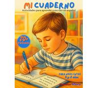 Spanish Writing Workbook for Kids | Bilingual Activities: Actividades para aprender a escribir en español