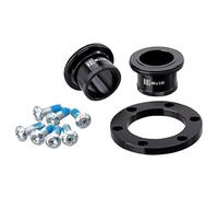 Spank - Kit de conversión de buje Delantero Hex 20 x 110 - Accesorios para Bicicleta de montaña Unisex, Color Negro