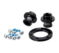 Spank - Kit de conversión de buje Delantero Hex Boost 15 x 110 Accesorios para Bicicleta de montaña, Unisex, Color Negro