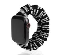 SPANK ME I'VE BEEN NAUGHTY - Correa de reloj elástica compatible con iWatch divertidas correas de reloj inteligente para hombres y mujeres, 38 mm/40 mm, 42 mm/44 mm, 38mm/40mm, Poliéster, No es una