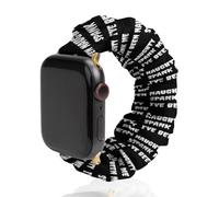 SPANK ME I'VE BEEN NAUGHTY - Correa de reloj elástica compatible con iWatch divertidas correas de reloj inteligente para hombres y mujeres, 38 mm/40 mm, 42 mm/44 mm, 38mm/40mm, Poliéster, No es una