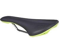 SPANK OOZY 280 - Sillín de Bicicleta para Adulto, Unisex, Color Negro y Verde, 265 mm x 144 mm