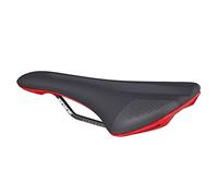 SPANK OOZY 280 Sillín montaña, Bicicleta, Unisex Adulto, Negro/Rojo, 265mm x 144mm