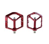 Spank Oozy Reboot Flat Pedales Talla única Rojo oscuro