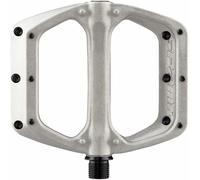 Spank Pedales DC Spoon - Pedal Plataforma De Aluminio 9/16 Raw Silver