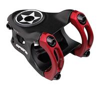 Spank Split Stem - Potencia para Bicicleta de montaña (Unisex, 38 mm), Color Rojo