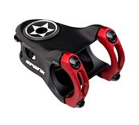 Spank Split Stem - Potencia para Bicicleta de montaña y montaña para Adulto, Unisex, Color Rojo, 50 mm