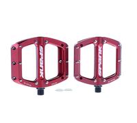 Spank Spoon Reboot Flat Pedales L Rojo oscuro