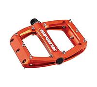 Spank Spoon Reboot M - Pedales de Bicicleta Unisex para Adultos, 100 x 105 mm, Color Naranja