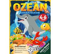 Spannende Ozean Schatzsuche Kindergeburtstag 4-6 Jahre: Helft der Meerestierbande, findet den Unterwasserwelt-Schatz mit dem magischen Armband - startklare Schnitzeljagd! (Bravo Schatzsuche)