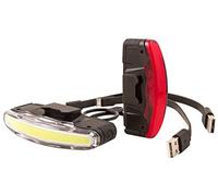 Spanninga ECLAIRAGE Velo, Set Arco del + Tras 80 Lumens USB