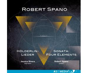 Spano / Rivera Robert Spano: HOlderlin-Lieder & Sontata: (CD) (Importación USA)