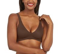 Spanx Bra-llelujah Bralette sin Forro para Mujer, Marrón (Chestnut Brown), M