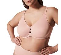 SPANX Brasier reductor de perfil bajo, minimiza el tamaño del pecho hasta 1 pulgada, tela de secado rápido, sujetadores cómodos para mujer, Rosado clásico, 90G