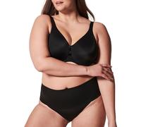 SPANX Brasier reductor de perfil bajo, minimiza el tamaño del pecho hasta 1 pulgada, tela de secado rápido, sujetadores cómodos para mujer, Muy negro, 90G