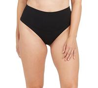 Spanx Cotton Control Thong Tanga Algodón para Mujer, Negro (Very Black), M