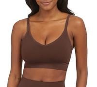 Spanx EcoCare Bralette para Mujer, Castaño (Chestnut Brown), XL