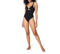 Spanx Mujer Seamless Power High-Waisted Thong Shapewear Briefs, Very Black, XL