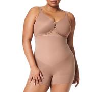 Spanx Power High-Waisted Shorty, Malla Moldeadora Mujer, Beige (Café au Lait), XL