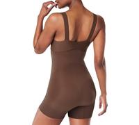 Spanx Power High-Waisted Shorty, Malla Moldeadora Mujer, Marrón (Chestnut Brown), XXL