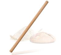 spar-home Rodillo turco - Rodillo tradicional de madera de haya hecho a mano de madera Oklava (60 x 2 cm)