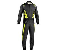 Sparco 001103058GSGF Traje DE Carreras Infinity 5.0 Talla 58 Gris Oscuro/Amarillo Fluor