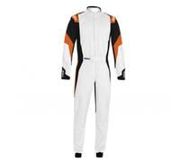 sparco 00114448BNAF Traje DE Carreras Competition R567 Talla 48 Blanco/Naranja