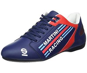 Sparco 00126338MRBM, Martini Racing, Zapatillas para Correr Unisex Adulto, Azul Marino, 38 EU, Multicolor, 42/50