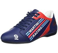 Sparco 00126344MRBM, Martini Racing, Zapatillas para Correr Unisex Adulto, Azul Marino, 44 EU, Multicolor, 42/50