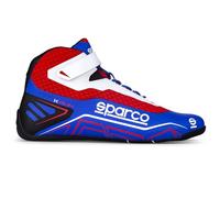 SPARCO 00127126AZRS Zapatos de karting blanco Rojo Azul