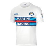 Sparco 01274MRBI1S Camiseta Martini-R Talla S Blanco