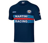 Sparco 01274MRBM5XXL Camiseta Martini-R Talla XXL Azul Marino