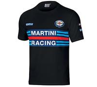 Sparco 01274MRNR2M CAMISETA MARTINI-R TALLA M NEGRO