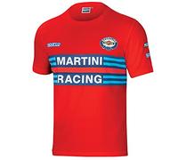 Sparco 01274MRRS3L Camiseta Martini-R Talla L Rojo