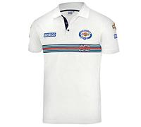 Sparco 01275MRBI3L POLO REPLICA MARTINI-R TALLA L BLANCO