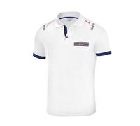 Sparco 01276MRBI3L POLO MARTINI-R TALLA L BLANCO