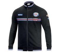 Sparco 01278MRNR4XL Sudadera con Cremallera Martini-R Talla XL