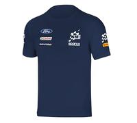 SPARCO 013010MSBM1S Camiseta Azul