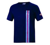 Sparco 01339MRBM5XXL Camiseta Big Stripes Martini-R Talla XXL Azul