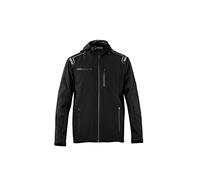Sparco Seattle Chaqueta Soft Shell Negro T M, Unisex Adulto