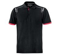Sparco 02407NR3L POLO TECH STRETCH NEGRO T L