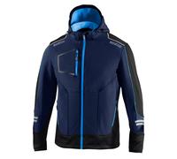 SPARCO 02412 CHAQUETA NUEVA 2024 SOFT-SHELL TECH YORK AZUL MARINO/AZUL