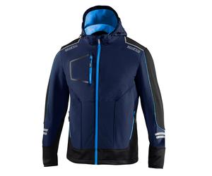 Sparco 02412BMAZ York Chaqueta de trabajo suave azul cielo